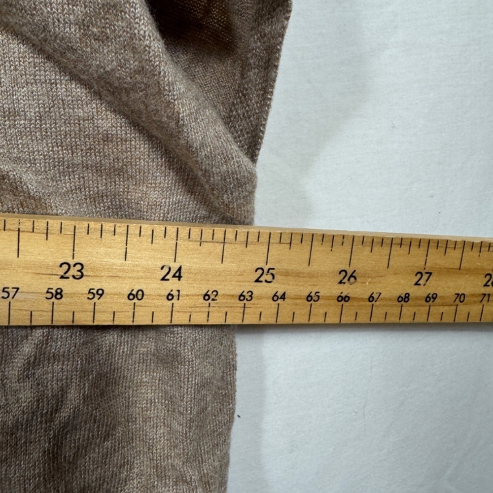 Backdrop Cardigan Womens Size S/M Beige Lighweight Open Shawl Neck Coastal - Picture 6 of 8